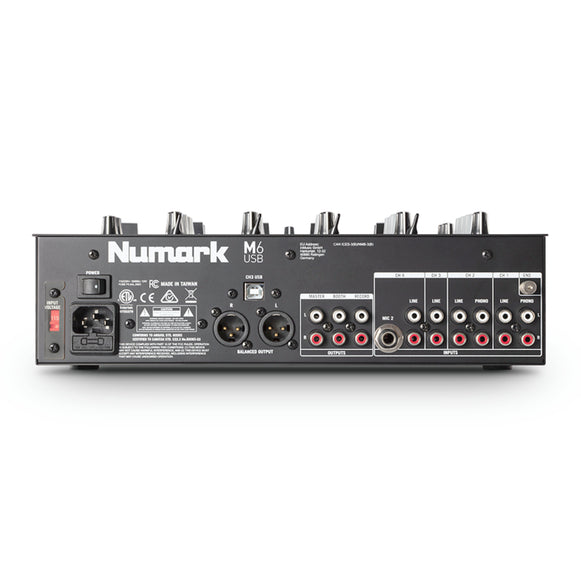 MIXER SCRATCH 4 CANALES DJ M6 USB NUMARK