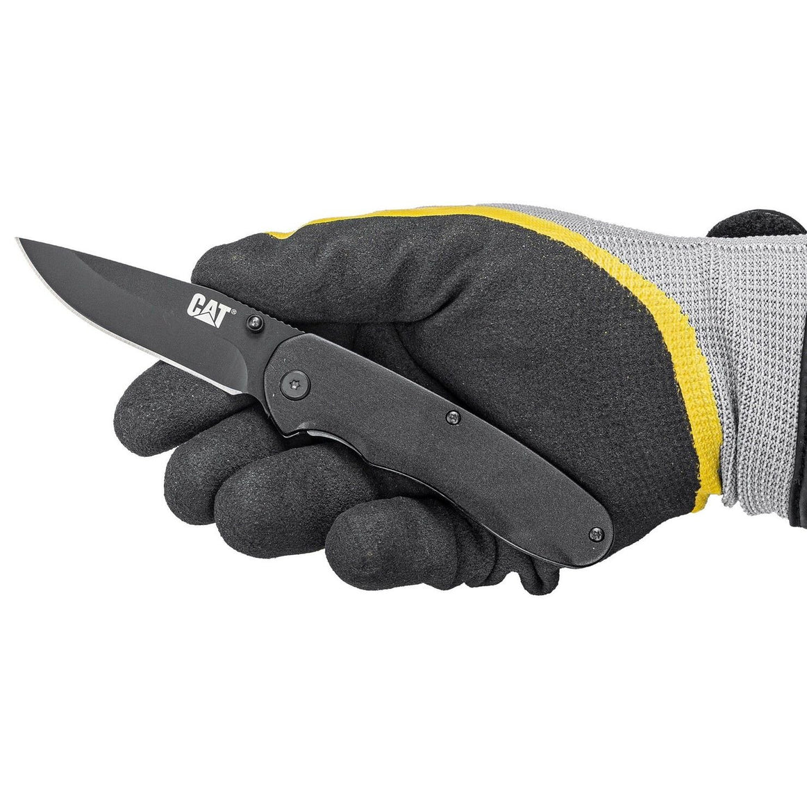 Cuchilla plegable de punta curva Cat 980016