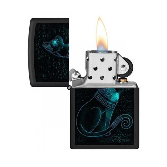 ZIPPO 48582 SPIRITUAL CAT DESIGN