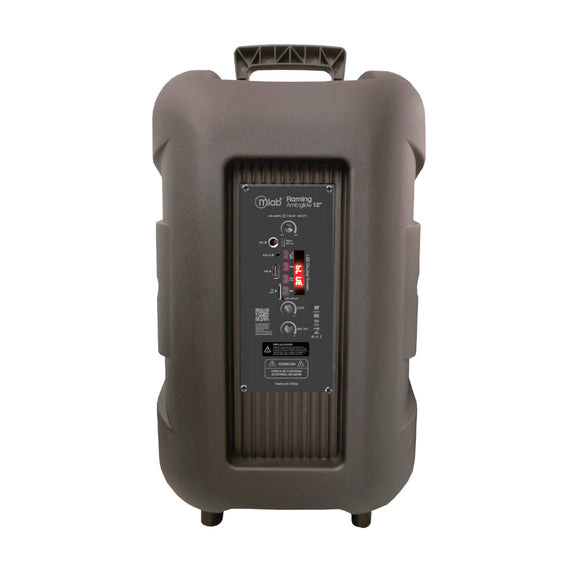 PARLANTE 12" + ATRIL BT RGB FLAMING AMBIGLOW MLAB 9481