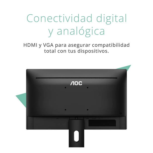 MONITOR 19.5" LCD HDMI/VGA AOC 20E1H