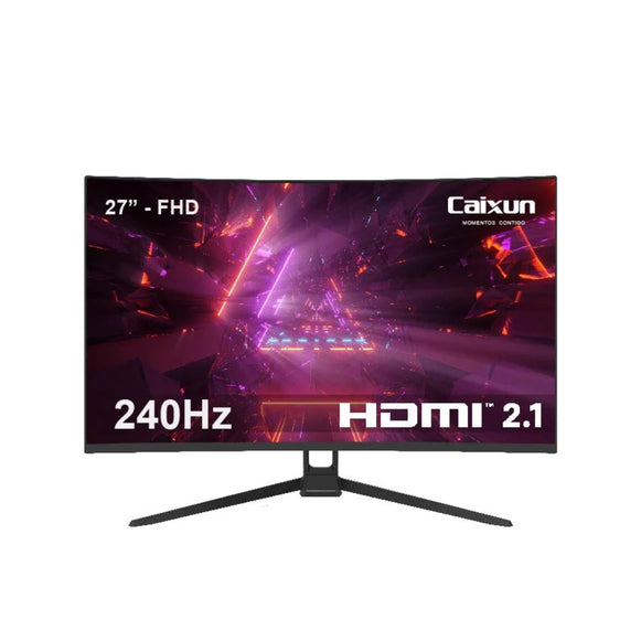 MONITOR GAMER CURVO 27" 240HZ FULL HD CAIXUN C27C2F