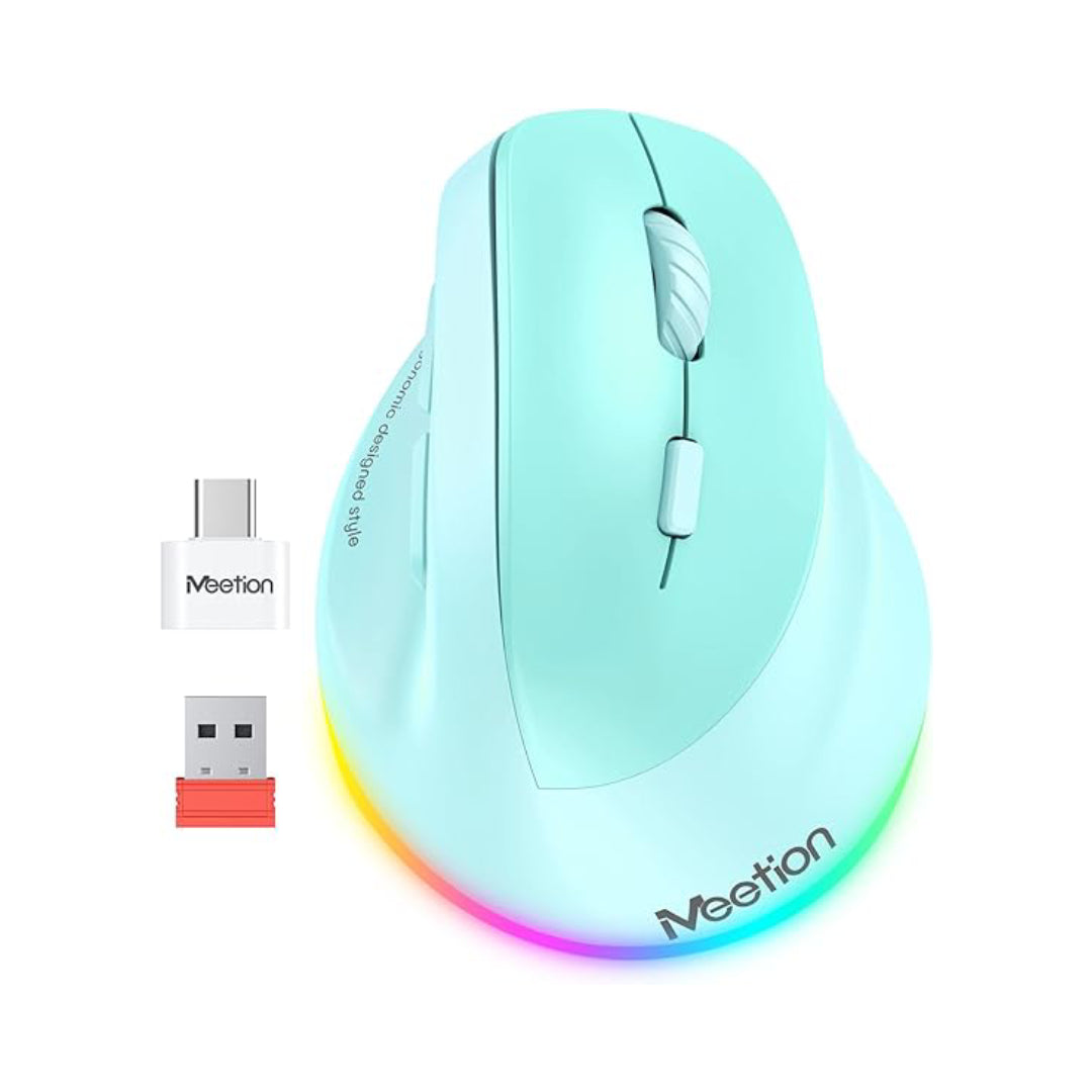 MOUSE ERGONOMICO BT/INAL VERDE BTM010R MEETION