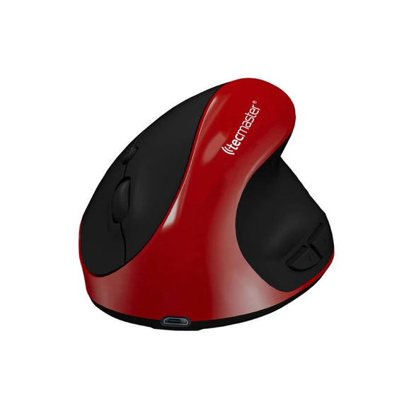 MOUSE ERGONOMICO INAL ROJO TECMASTER TM-100545