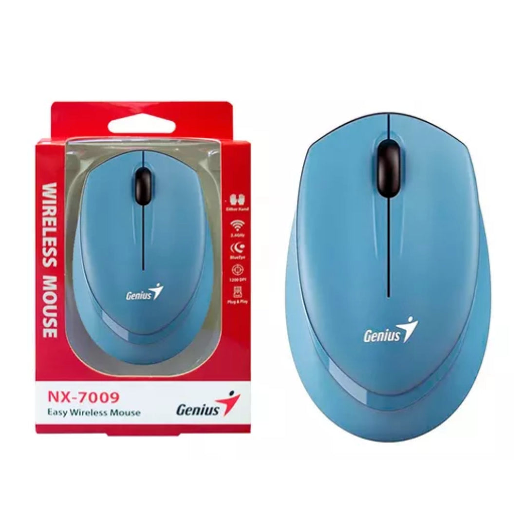 MOUSE INALAMBRICO NX-7009 AZUL GENIUS