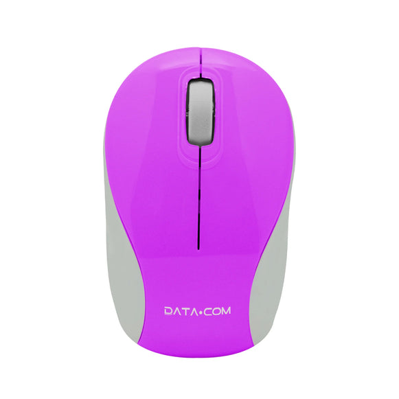 MOUSE MINI INALAMBRICO MORADO DATA.COM 120556