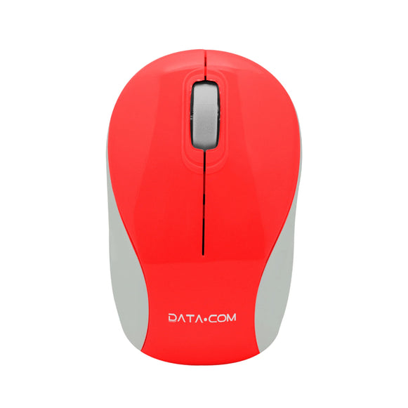 MOUSE MINI INALAMBRICO ROJO DATA.COM 120558