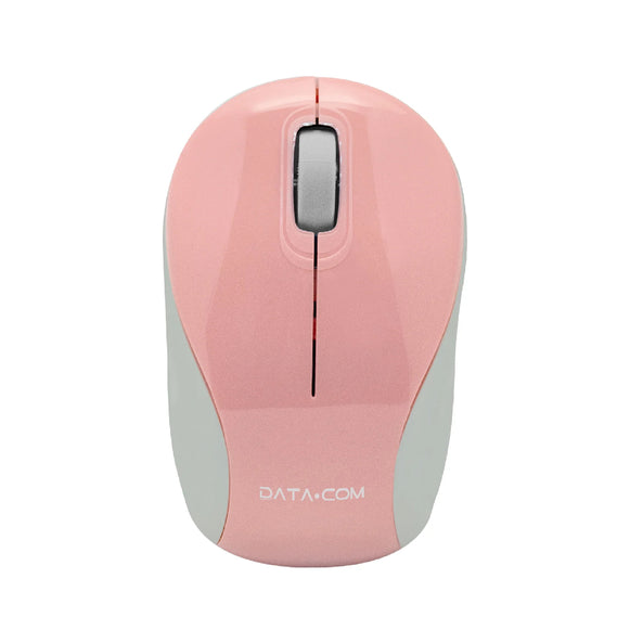 MOUSE MINI INALAMBRICO ROSA DATA.COM 120559