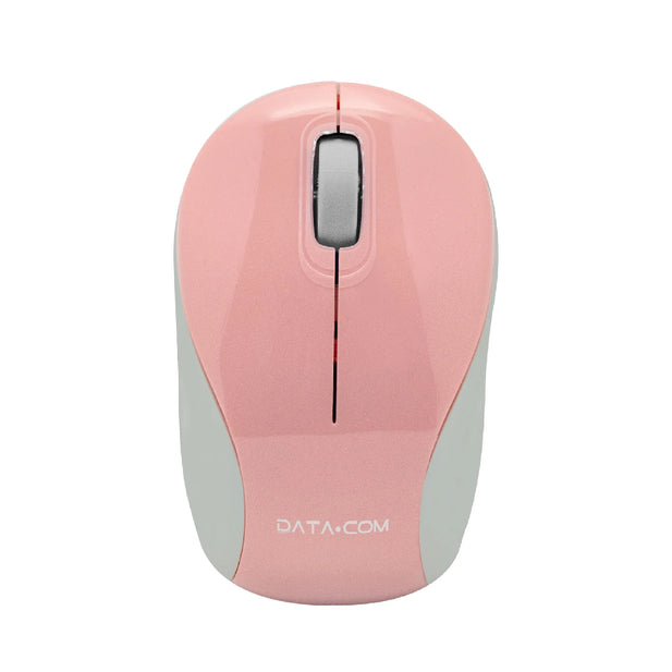 MOUSE MINI INALAMBRICO ROSA DATA.COM 120559