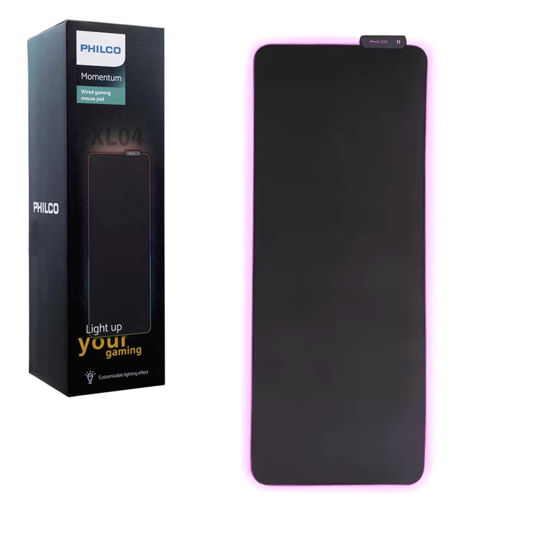 MOUSEPAD CON LUZ RGB 80X30CM PHILCO