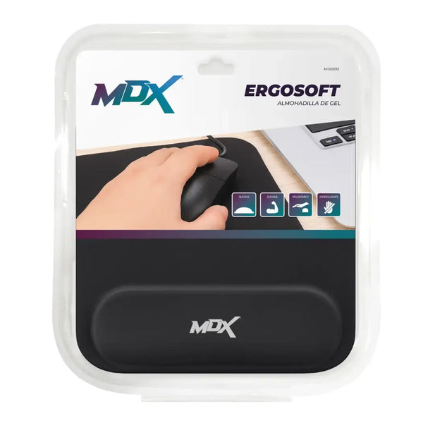 MOUSEPAD DE GEL ERGONOMICO MDX