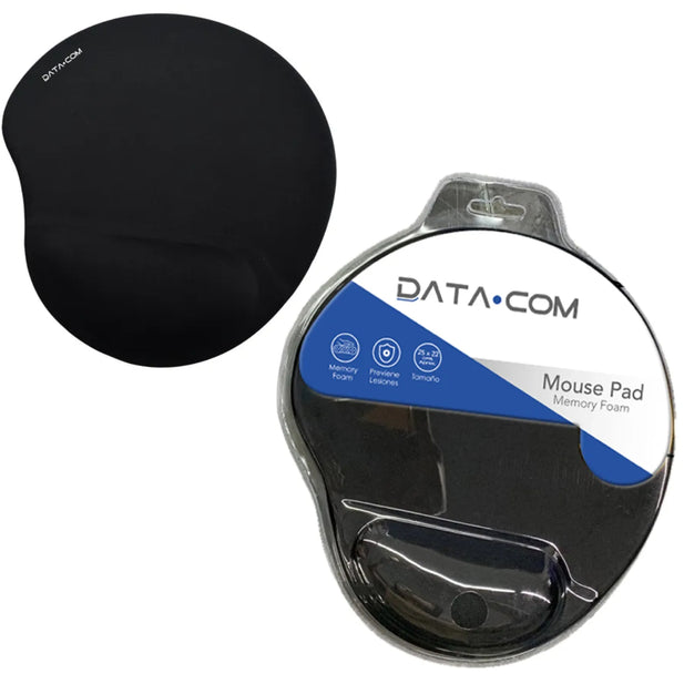 MOUSEPAD MEMORY FOAM NEGRO DATACOM 505004