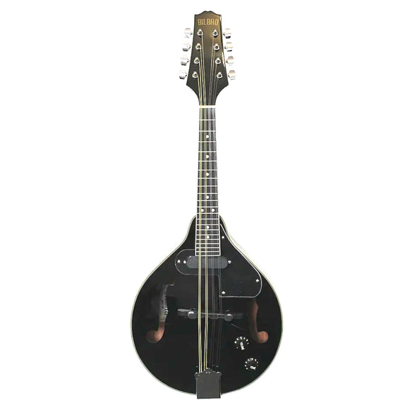 Mandolina Bilbao electroacústica 8 Cuerdas NEGRA M30T-BK