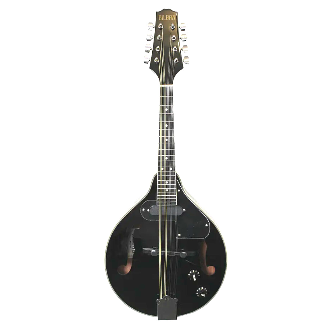 Mandolina Bilbao electroacústica 8 Cuerdas NEGRA M30T-BK
