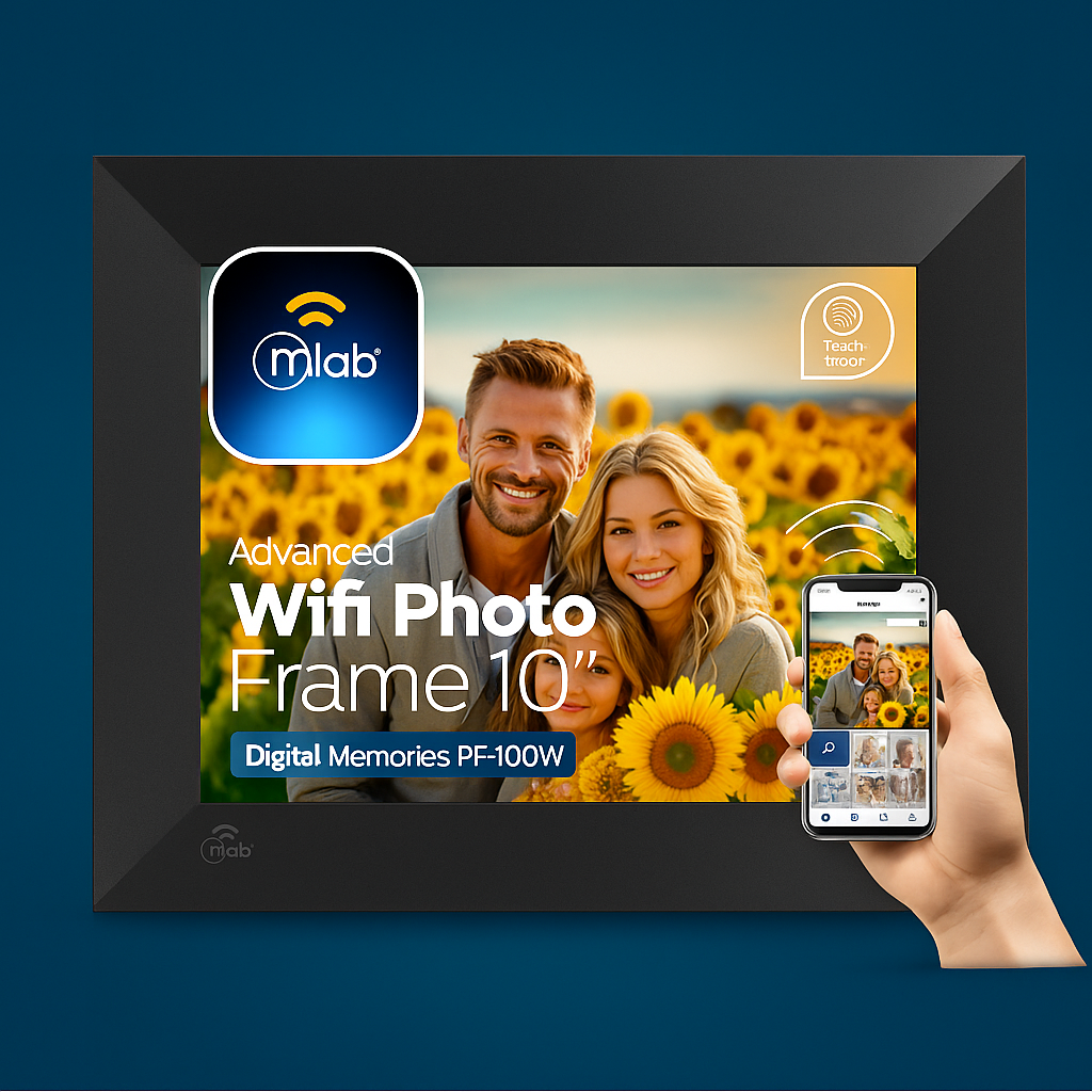 Marco Fotográfico Digital  10" Wifi Mlab ( 9591 )