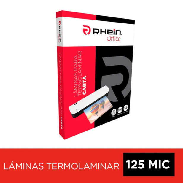 Micas Para Termolaminar CARTA 100UN 125MIC RHEIN 558659
