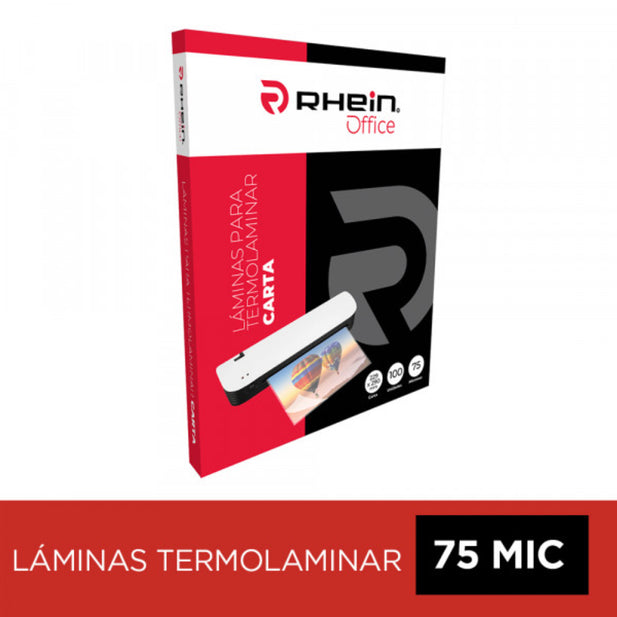 Micas Para Termolaminar CARTA 100UN 75MIC RHEIN 558660