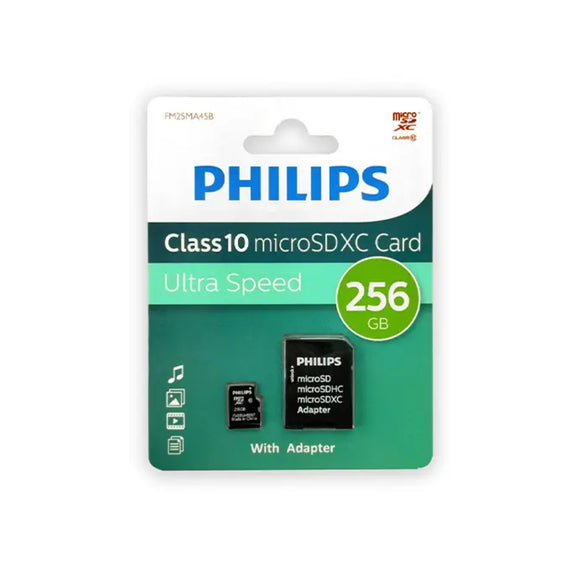 Micro SD XC 256GB ULTRA SPEED PHILIPS