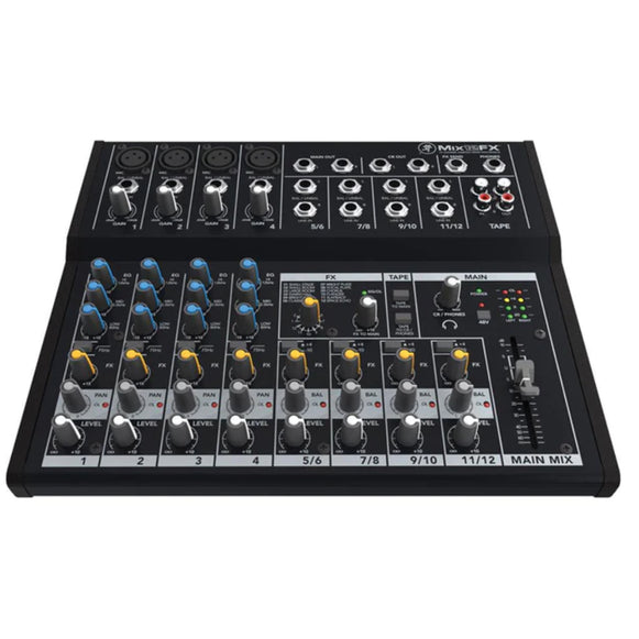 Mixer 12 Canales con Efectos Mix12FX Mackie