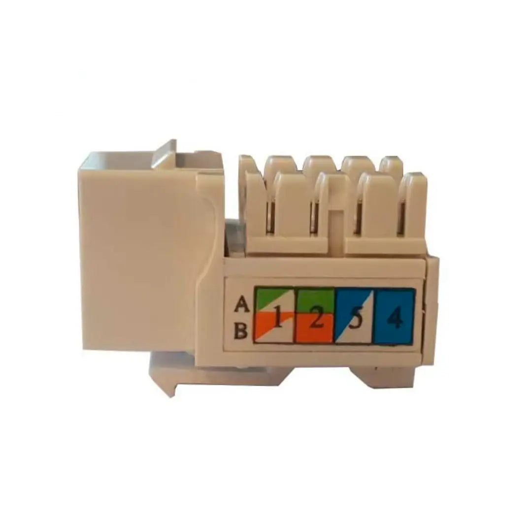 Módulo RJ45 Cat6, fluke tested / UL-NTW40160