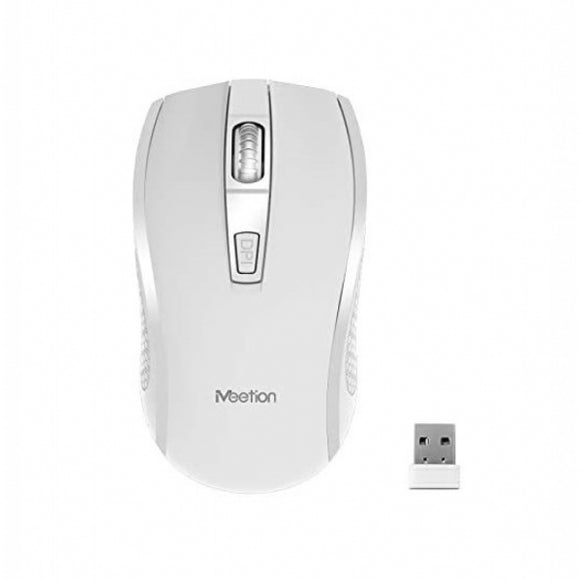 Mouse Meetion Inalámbrico R560 BLANCO