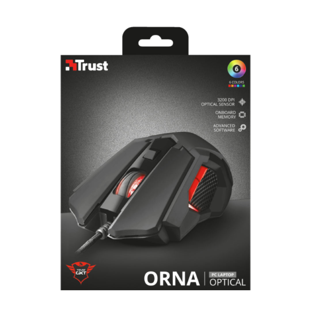 Mouse Gamer Alámbrico USB Orna GXT-148 Trust