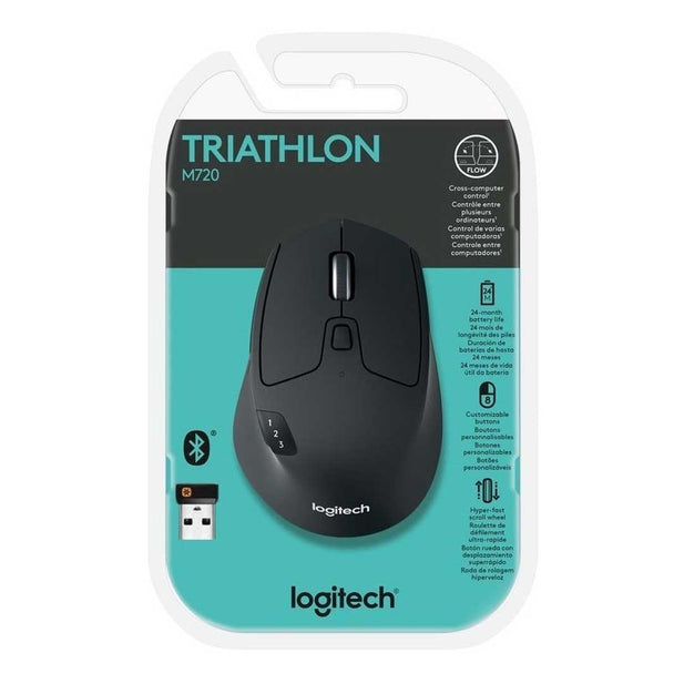 MOUSE BT/INAL. M720 TRIATHLON LOGITECH