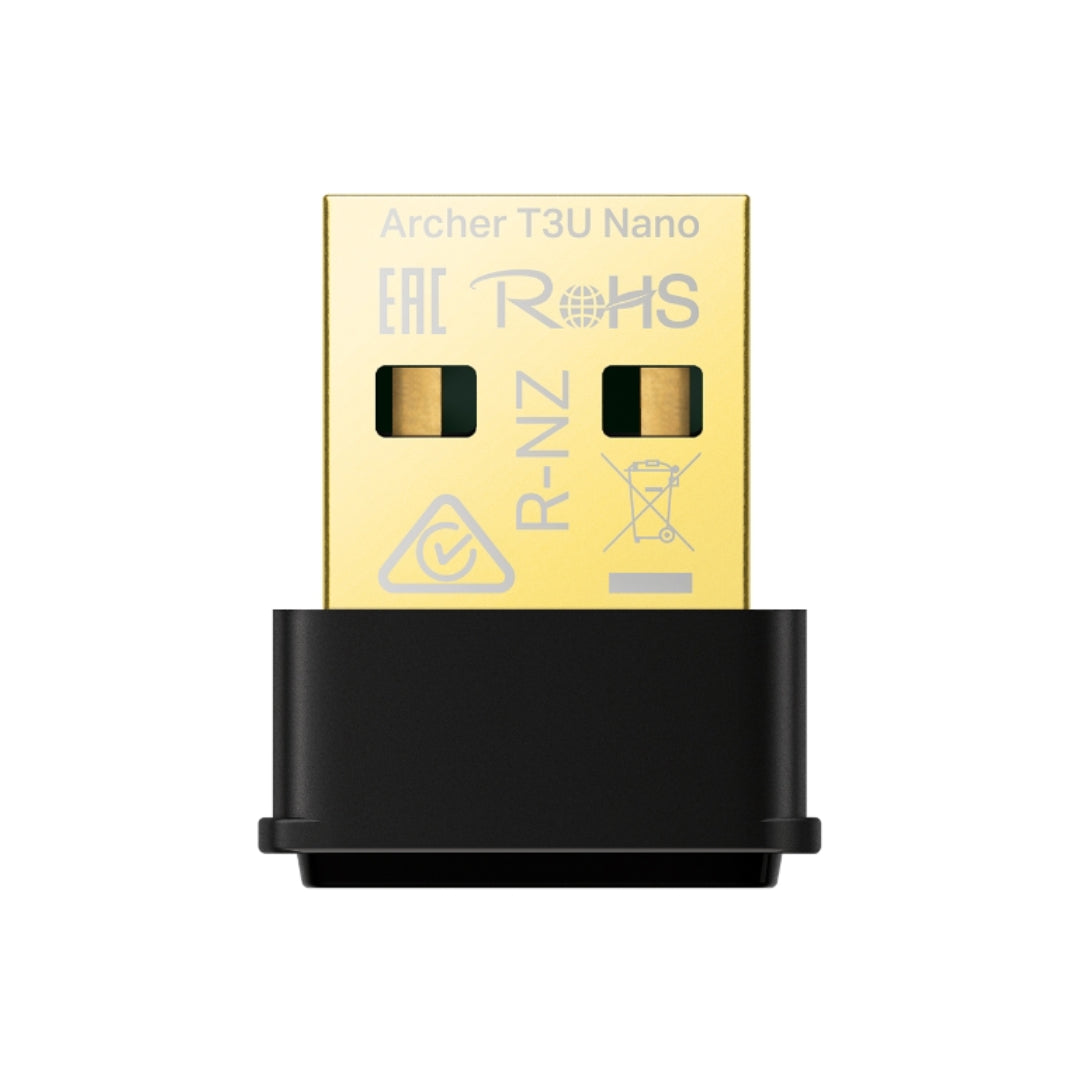 RECEPTOR WIFI USB DUAL BAND NANO AC1300 ARCHER T3U TP-LINK
