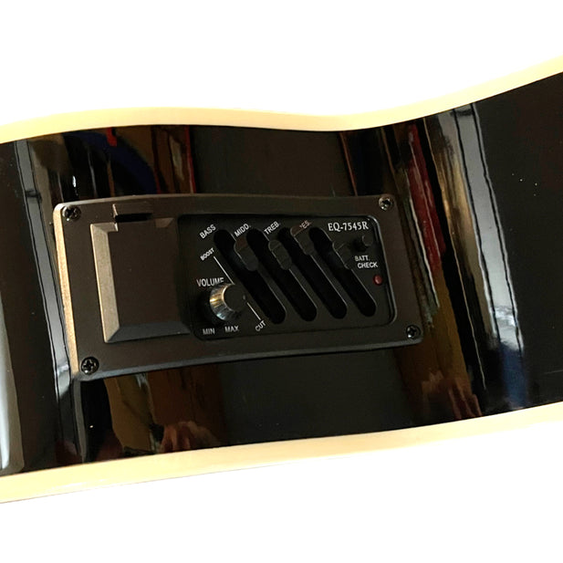 Guitarra Electroacustica 40" Bilbao NEGRA BIL-404-EQ BK