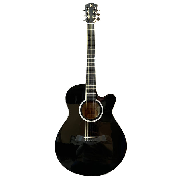 Guitarra Electroacustica 40" Bilbao NEGRA BIL-404-EQ BK