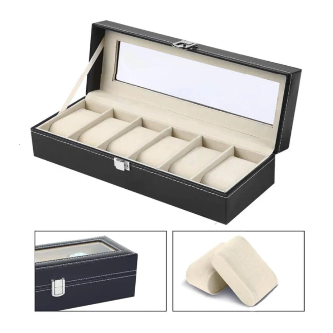 ORGANIZADOR DE 6 RELOJES GM-6WT