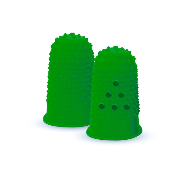 DEDOS DE GOMAS Nº 11.5 VERDE LAVORO 524640 (PACK 12 UNIDADES)