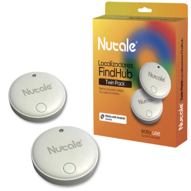 PACK 2 LOCALIZADORES FIND HUB NUTALE 9700
