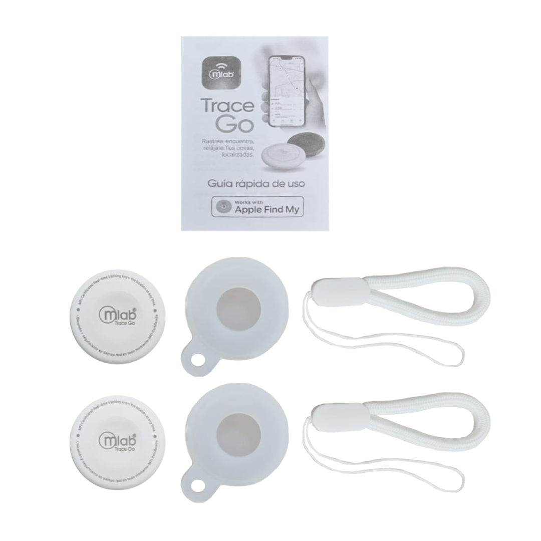 PACK 2 RASTREADORES TRACE GO PARA IPHONE MLAB 9485