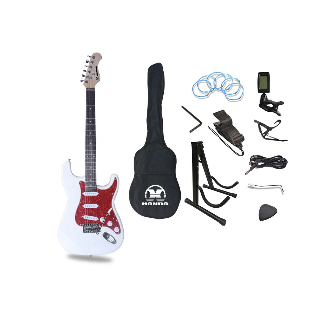 PACK DE GUITARRA ELECTRICA BLANCO HONDO HGP-650