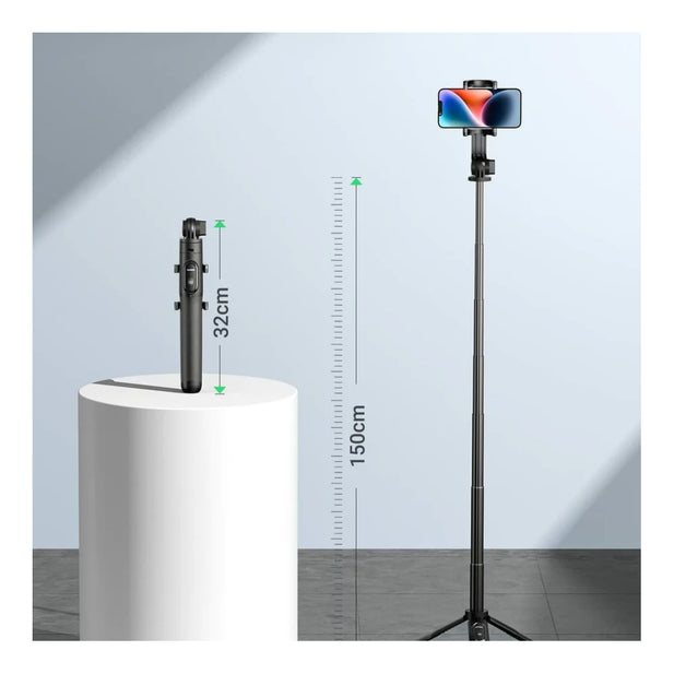 Palo Selfie Trípode Bluetooth 1,5 m UGREEN LP586