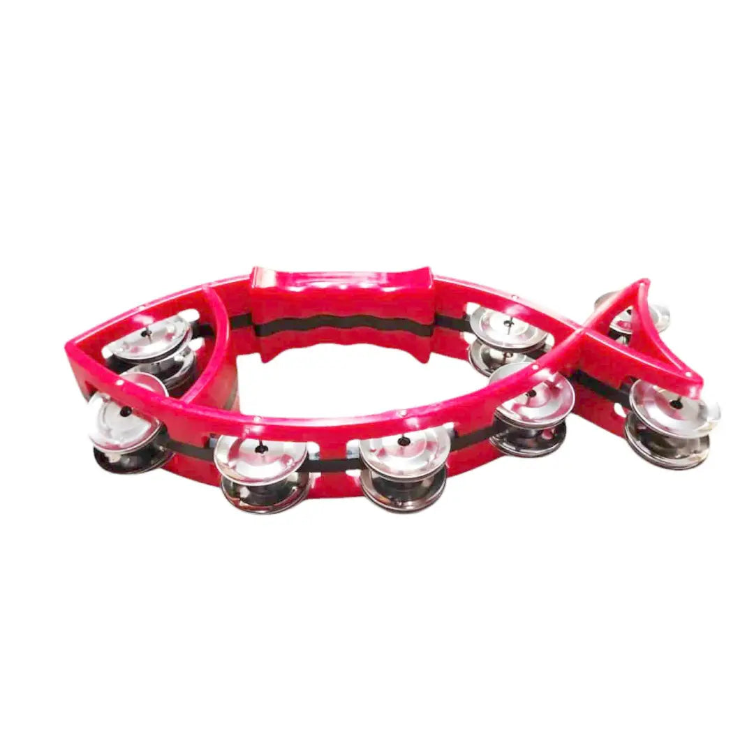 PANDERO PLASTICO FORMA DE PEZ GCR