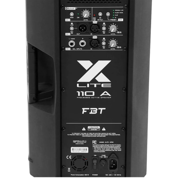 PARLANTE ACTIVO 10" X-LITE 110A FBT