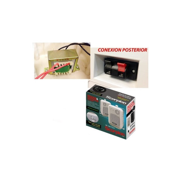 PARLANTE AMBIENTAL BLA W-140CV SCORPION