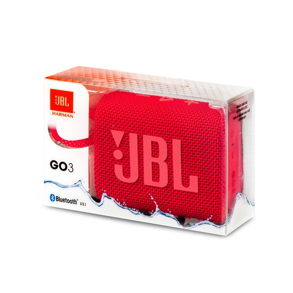 PARLANTE BLUETOOTH GO3 ROJO JBL