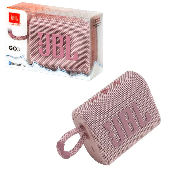 PARLANTE BLUETOOTH GO3 ROSA JBL