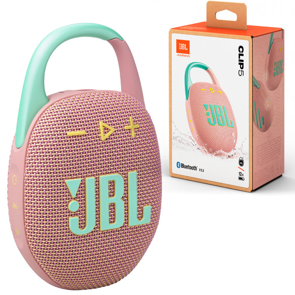 PARLANTE BT CLIP5 ROSA JBL