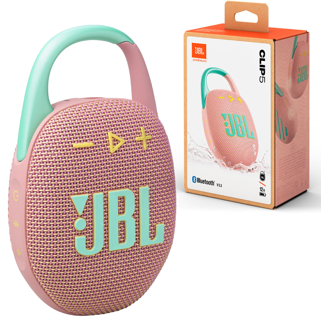 PARLANTE BT CLIP5 ROSA JBL