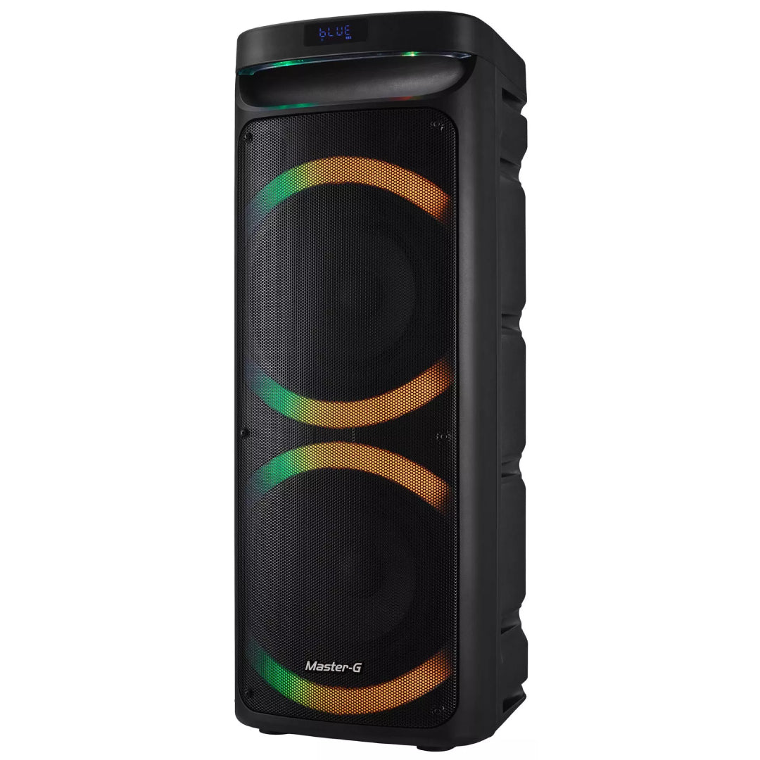 PARLANTE BT KARAOKE 8" X2 PHANTOM MASTER G MGPHANTOM