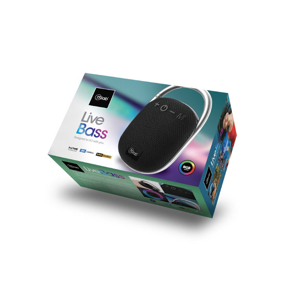 PARLANTE BT LIVE BASS RGB MLAB 9298