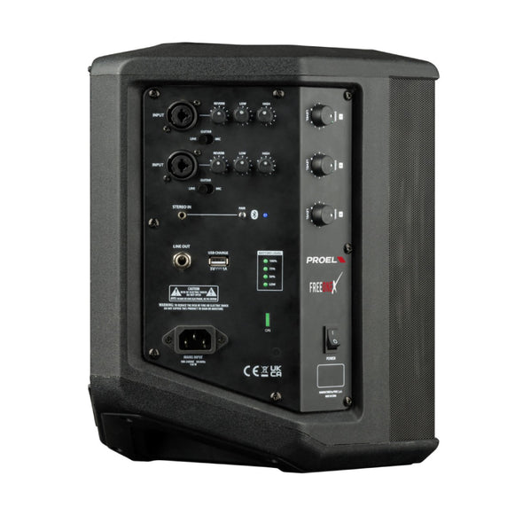 PARLANTE BT PORTATIL 400W PROEL FREEONEX