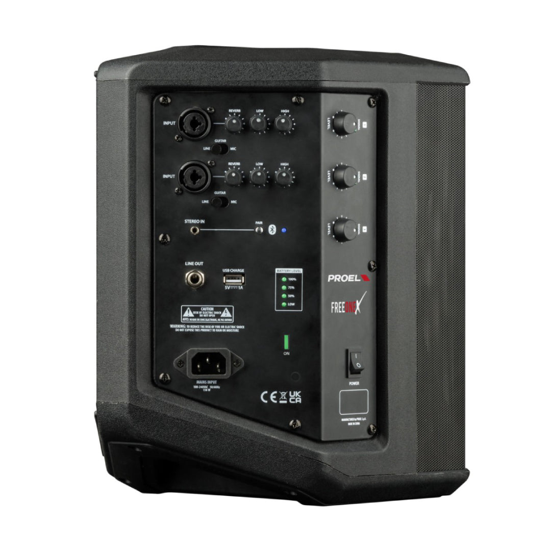 PARLANTE BT PORTATIL 400W PROEL FREEONEX