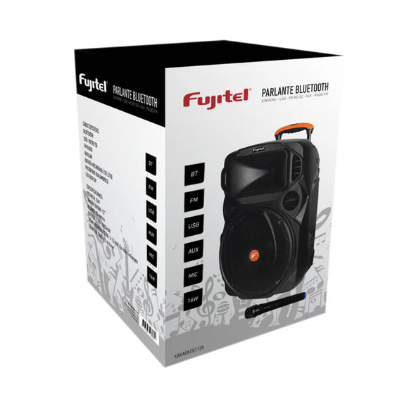 PARLANTE KARAOKE 12" FUJITEL BT12L