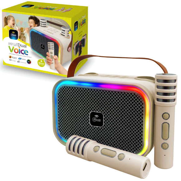 PARLANTE KARAOKE MY LIL DUAL VOICE MLAB 9587