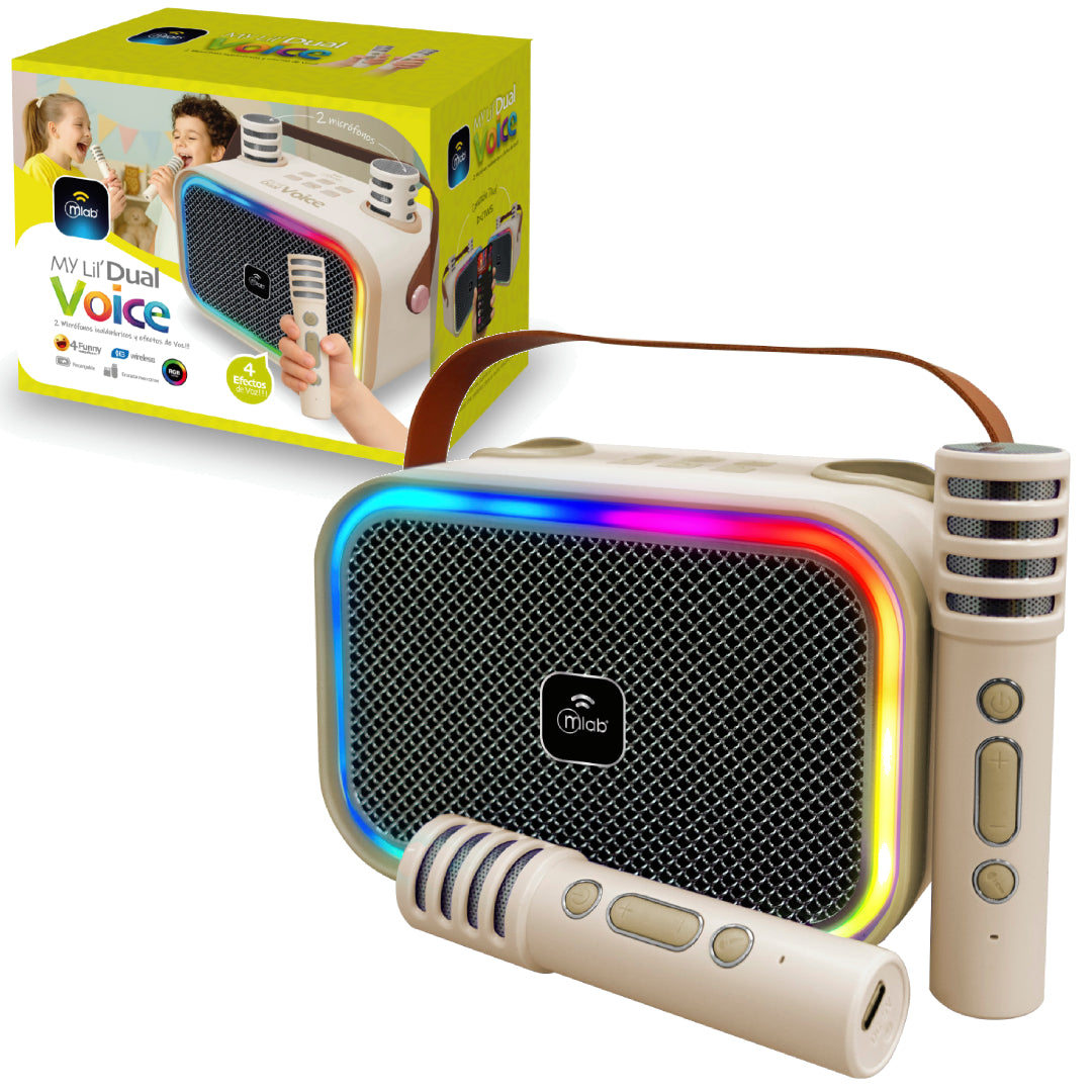 PARLANTE KARAOKE MY LIL DUAL VOICE MLAB 9587